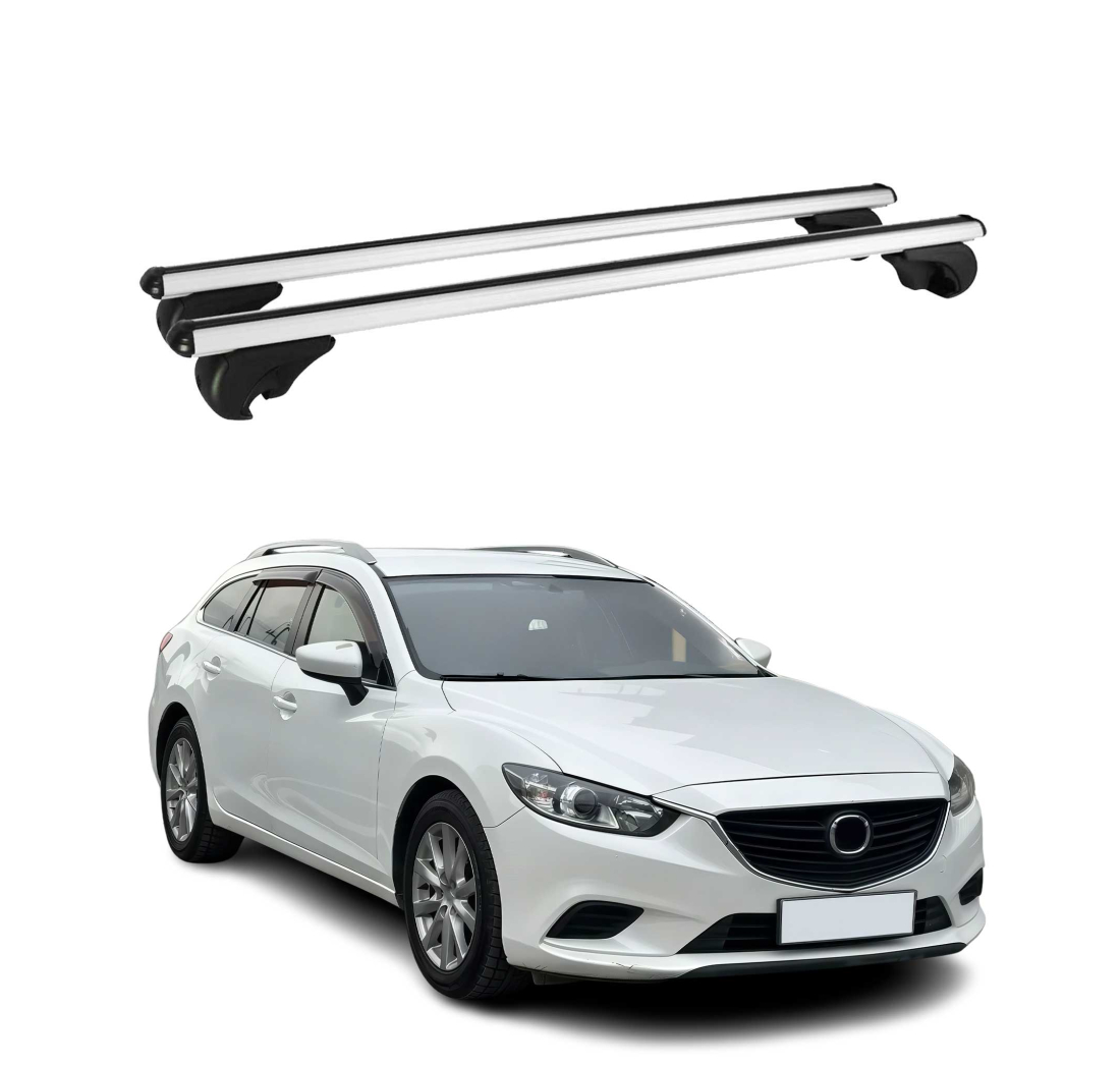 Krovni nosači MAZDA 6 SPORT KOMBI 2013-2020 | aluminij | Molydon