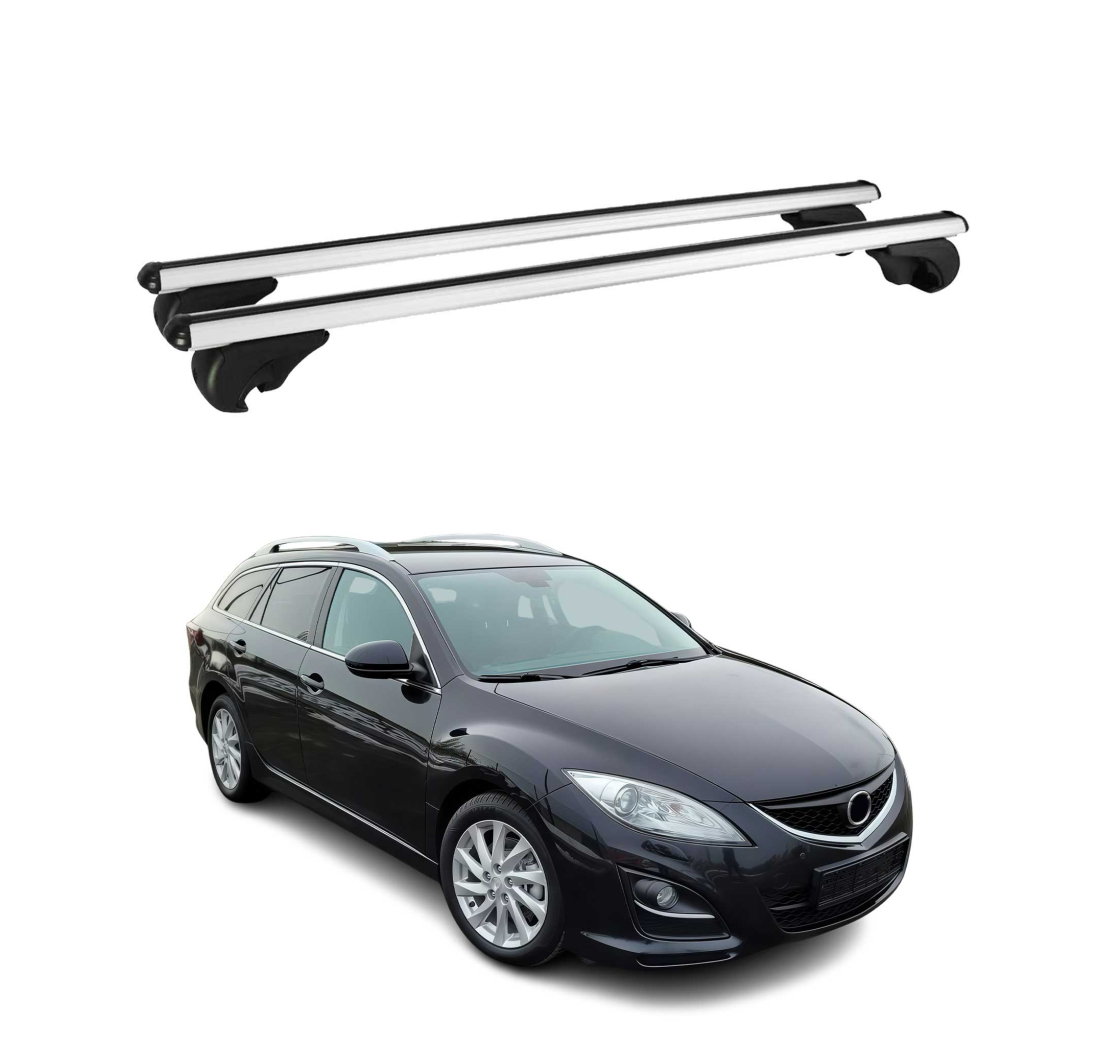 Krovni nosači MAZDA 6 SPORT KOMBI 2007-2013 | aluminij | Molydon