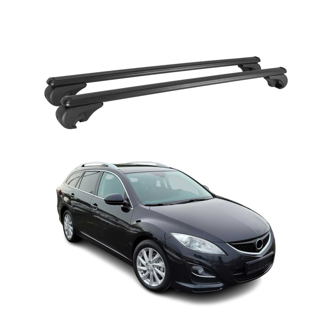 Krovni nosači MAZDA 6 SPORT KOMBI 2007-2013 | aluminij | Molydon