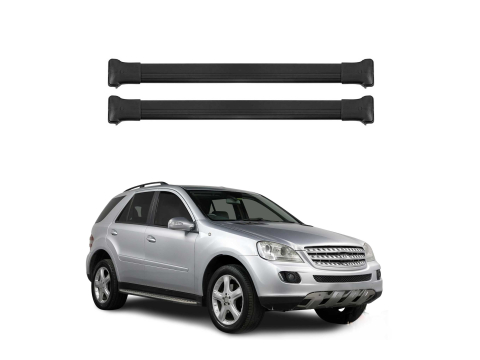 Krovni nosači MERCEDES ML W164 2005-2011 | aluminij | Molydon