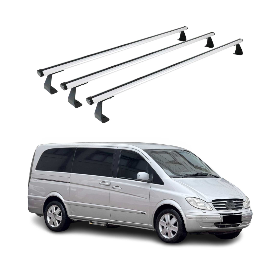 Krovni nosači MERCEDES VITO 2003-2014 | aluminij | Molydon