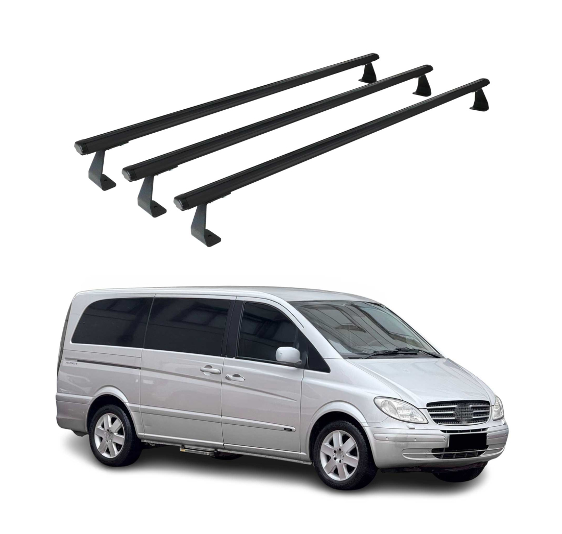 Krovni nosači MERCEDES VITO 2003-2014 | aluminij | Molydon