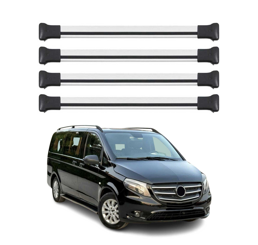 Krovni nosači MERCEDES VITO V CLASS W447 | aluminij | Molydon