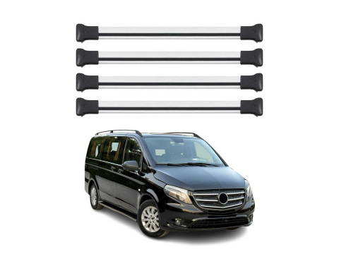 Krovni nosači MERCEDES VITO V CLASS W447 | aluminij | Molydon