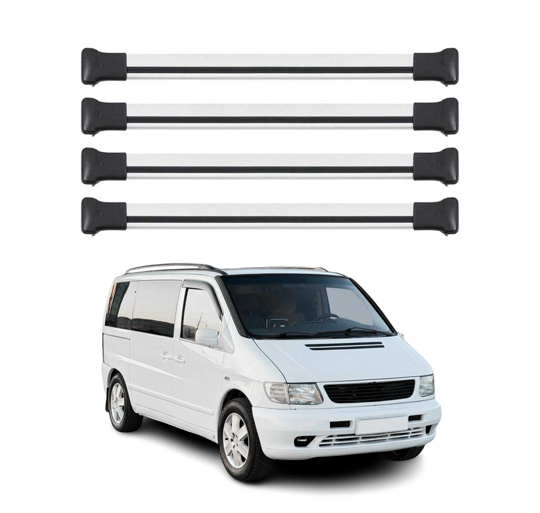 Krovni nosači MERCEDES VITO W638 1996-2003 | aluminij | Molydon