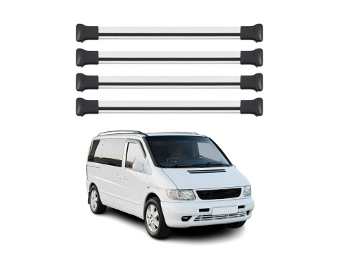 Krovni nosači MERCEDES VITO W638 1996-2003 | aluminij | Molydon