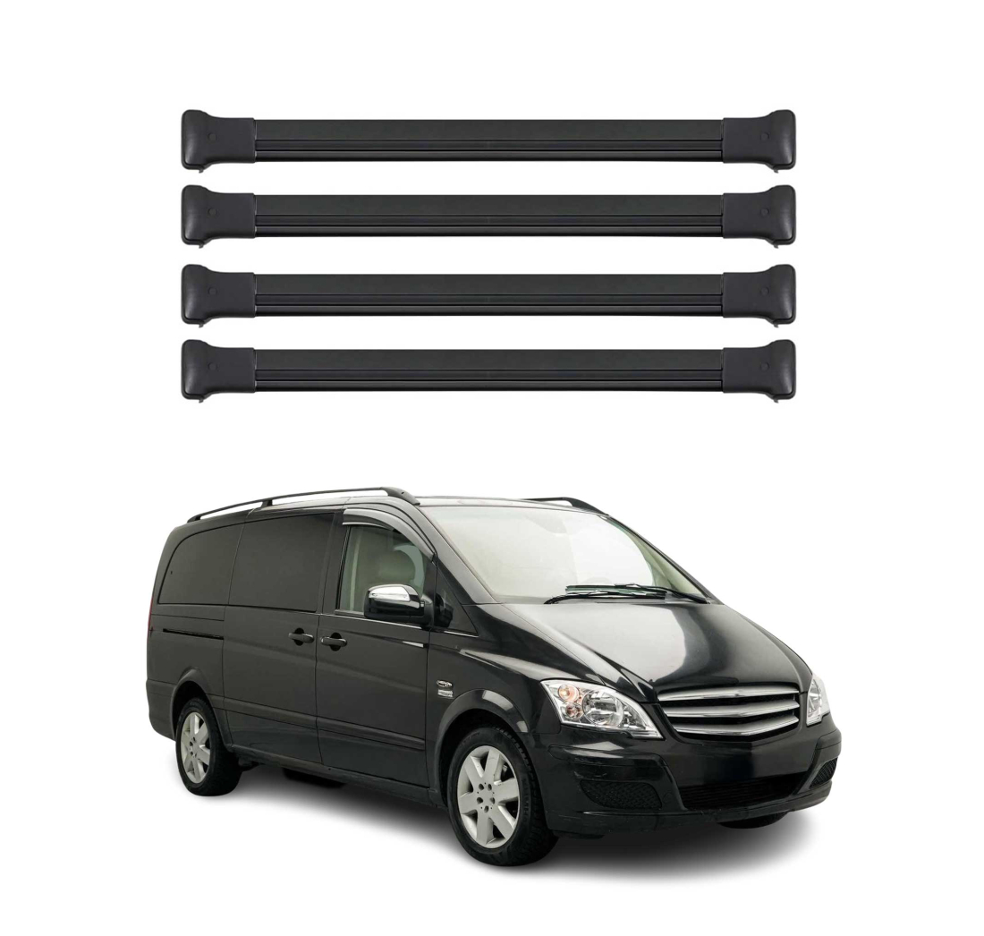 Krovni nosači MERCEDES VITO VIANO W639 | aluminij | Molydon