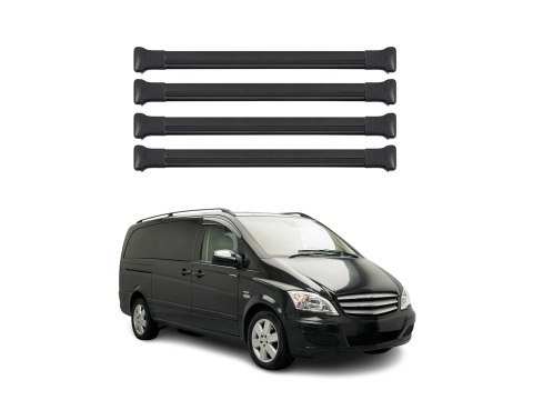 Krovni nosači MERCEDES VITO VIANO W639 | aluminij | Molydon
