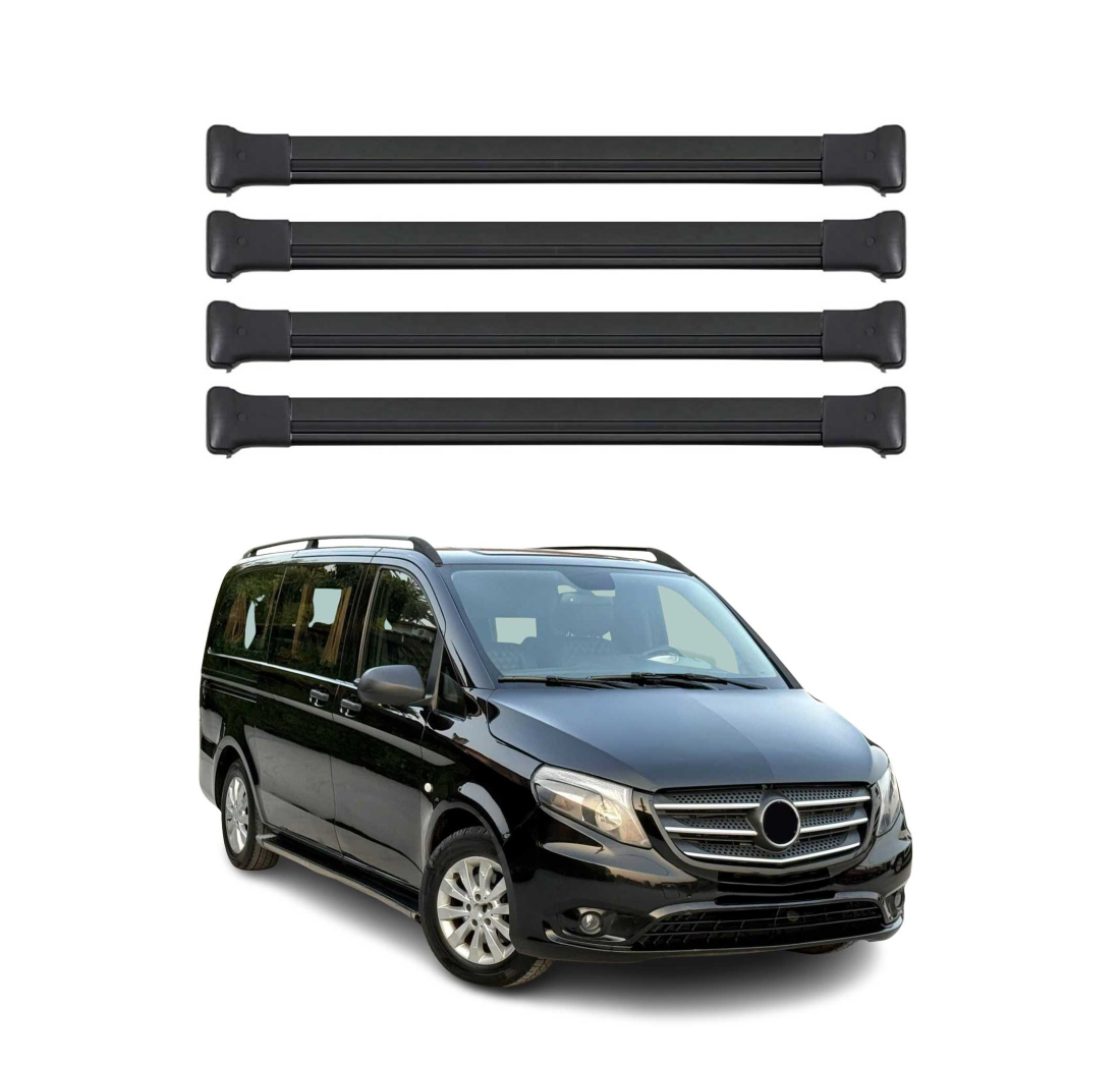 Krovni nosači MERCEDES VITO V CLASS W447 | aluminij | Molydon