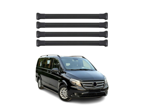 Krovni nosači MERCEDES VITO V CLASS W447 | aluminij | Molydon