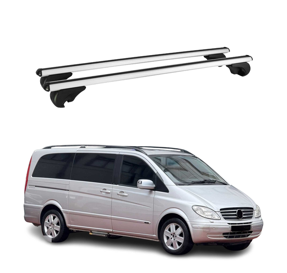 Krovni nosači MERCEDES VIANO VITO W639 2003-2014 | aluminij | Molydon
