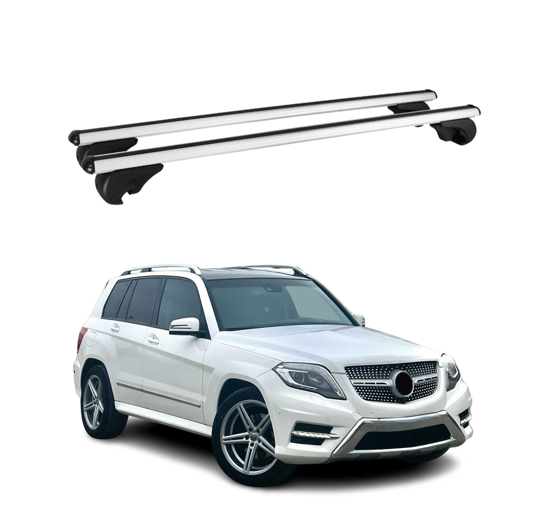 Krovni nosači MERCEDES GLK X204 2008-2015 | aluminij | Molydon