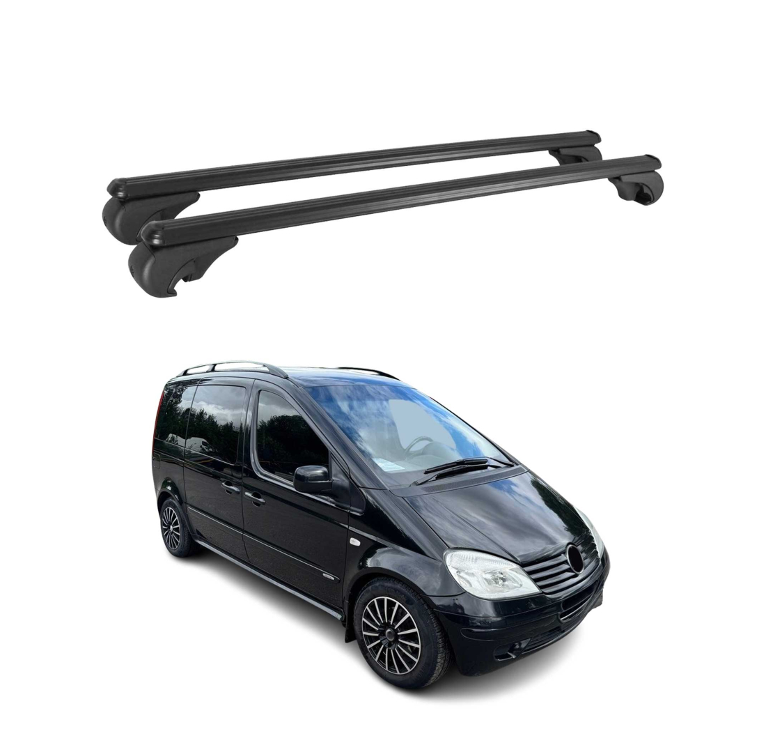 Krovni nosači MERCEDES VANEO 2002-2005 | aluminij | Molydon
