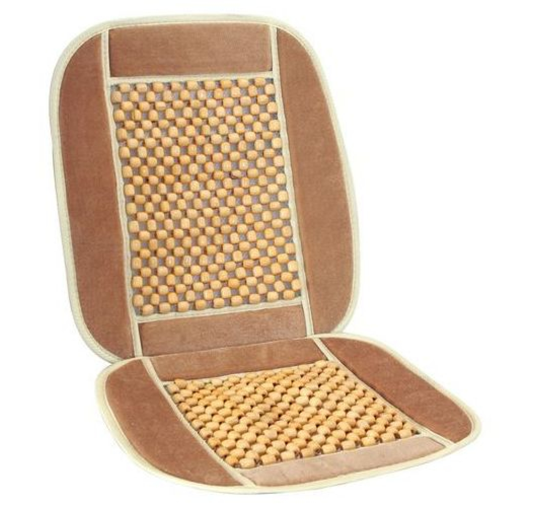 PODLOŽAK SJEDALA S KUGLICAMA ŽUTI