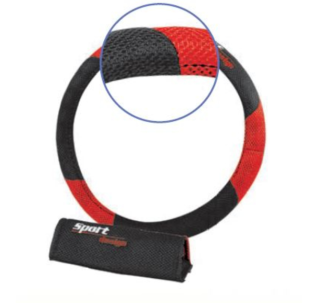 NAVLAKA VOLANA+OBLOGA SIG. POJASA CRNO/CRVENA FILSON