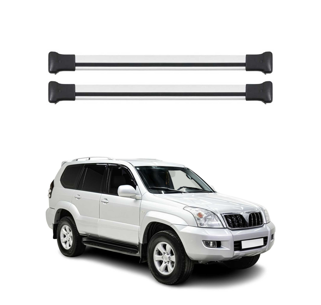 Krovni nosači TOYOTA LAND CRUISER 2002-2009 | aluminij | Molydon
