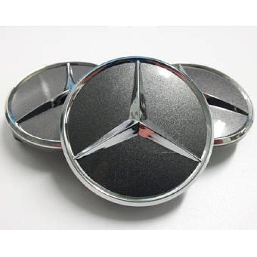KAPA ZA FELGU 75mm MERCEDES OE CRNA (set 4 kom) KAPA ZA FELGU 75mm MERCEDES OE CRNA (set 4 kom)