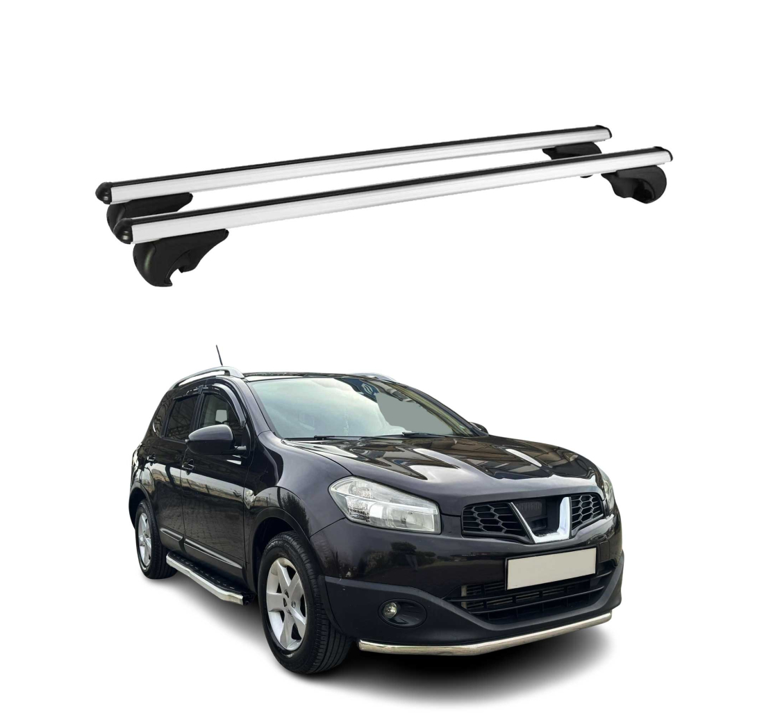 Krovni nosači NISSAN QASHQAI +2 2007-2014 | aluminij | Molydon