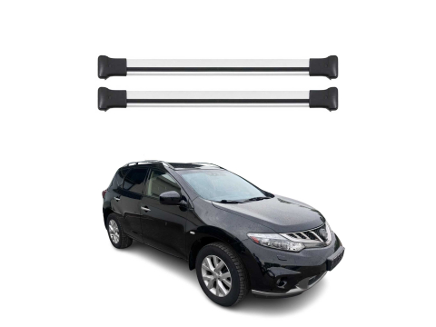 Krovni nosači NISSAN MURANO 2008-2015 | aluminij | Molydon