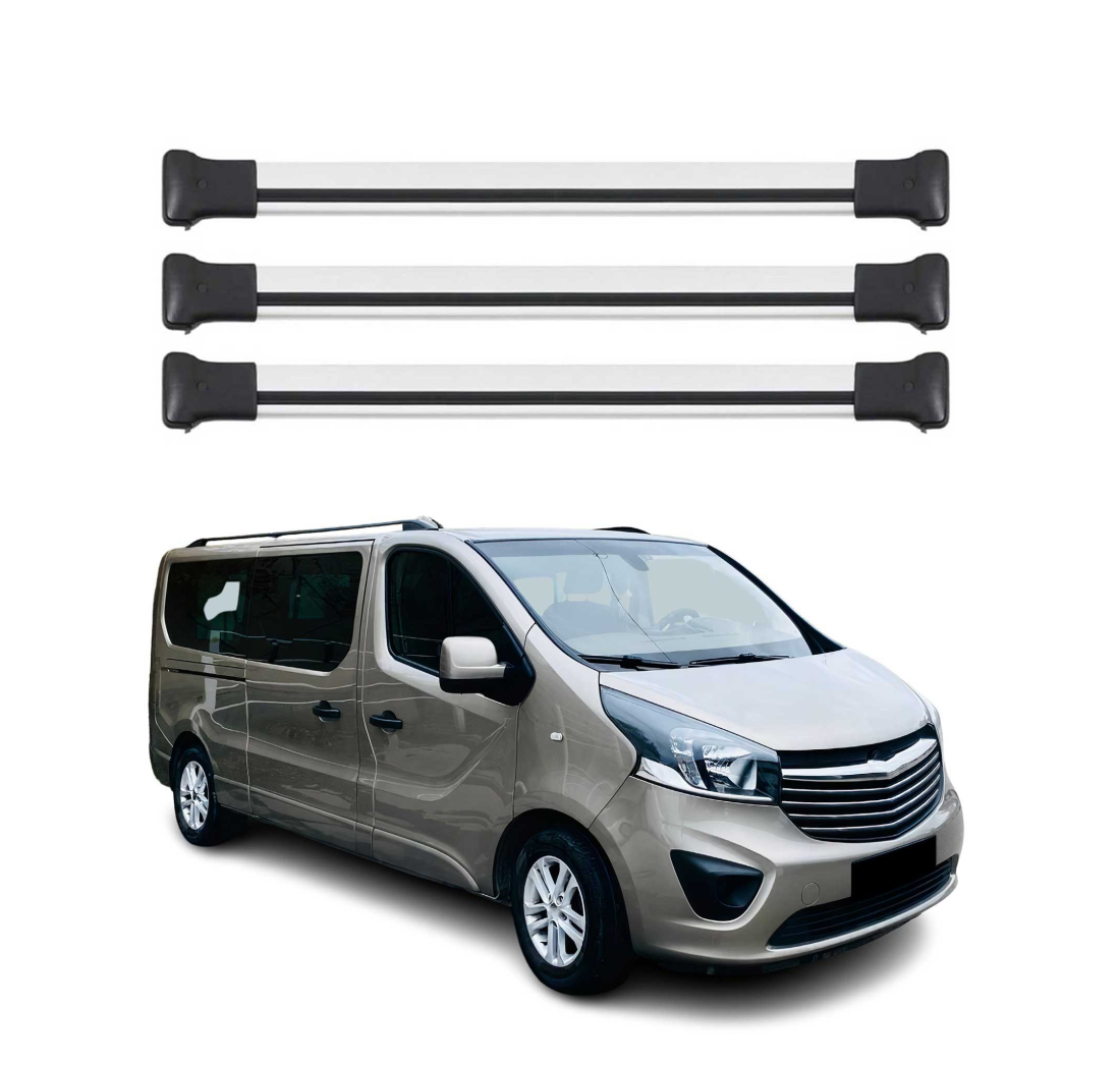 Krovni nosači OPEL VIVARO A B 2001-2019 | aluminij | Molydon