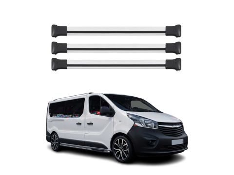 Krovni nosači FIAT TALENTO 2016- | aluminij | Molydon