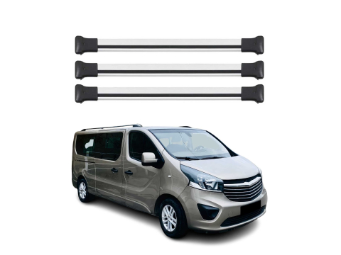 Krovni nosači OPEL VIVARO A B 2001-2019 | aluminij | Molydon