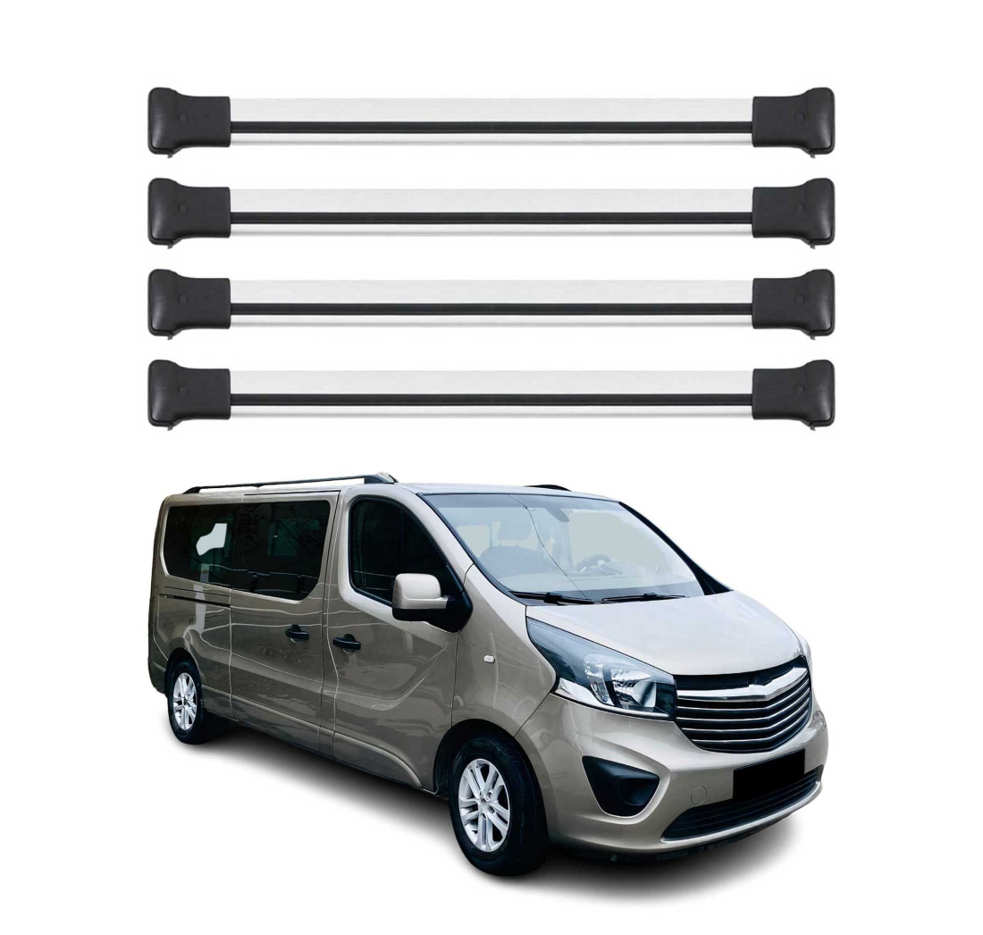 Krovni nosači OPEL VIVARO B 2014-2019 | aluminij | Molydon