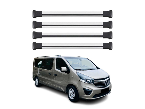 Krovni nosači OPEL VIVARO B 2014-2019 | aluminij | Molydon