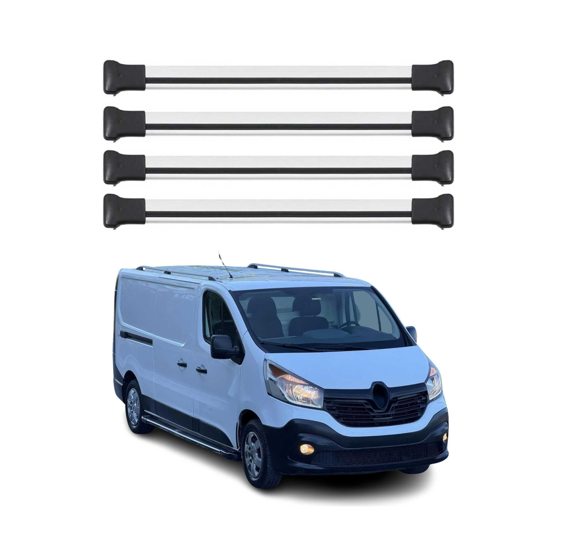 Krovni nosači RENAULT TRAFIC 2014- | aluminij | Molydon
