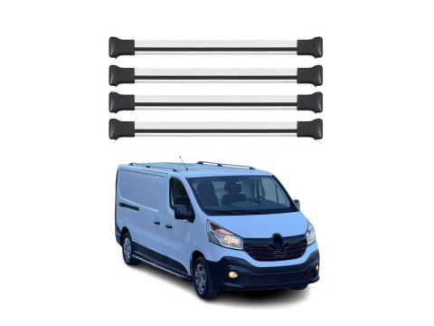 Krovni nosači RENAULT TRAFIC 2014- | aluminij | Molydon