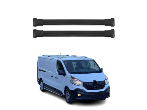 Krovni nosači RENAULT TRAFIC 2014-2023 | aluminij | Molydon