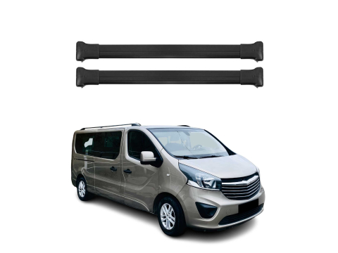 Krovni nosači OPEL VIVARO B 2014-2019 | aluminij | Molydon