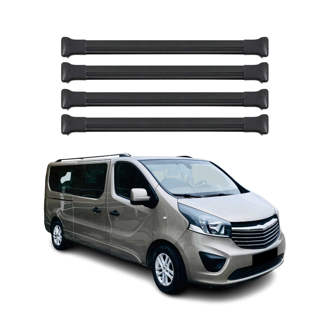 Krovni nosači OPEL VIVARO A B 2001-2019 | aluminij | Molydon
