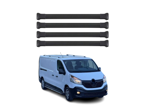 Krovni nosači RENAULT TRAFIC 2014- | aluminij | Molydon