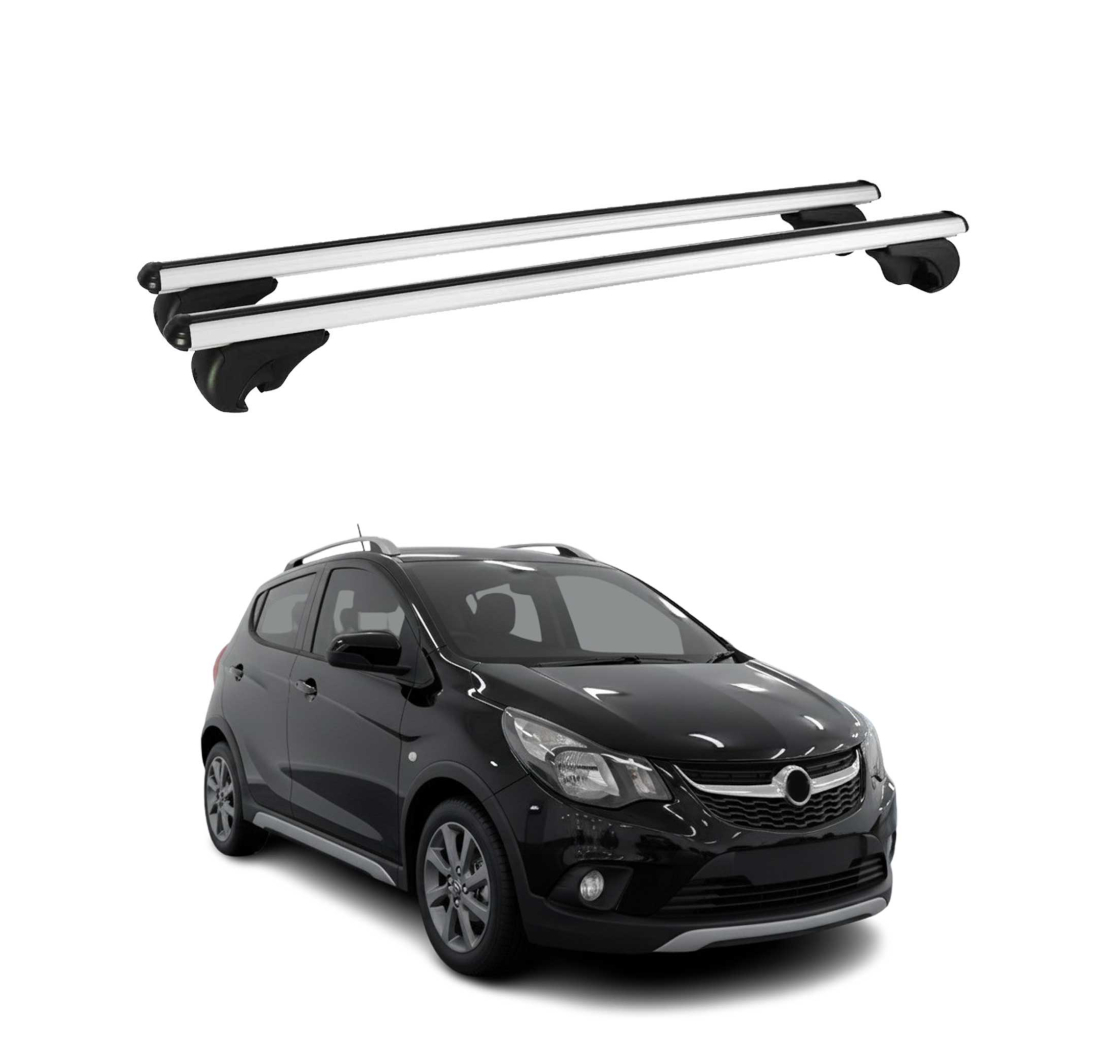 Krovni nosači OPEL KARL ROCKS 2018-2019 | aluminij | Molydon