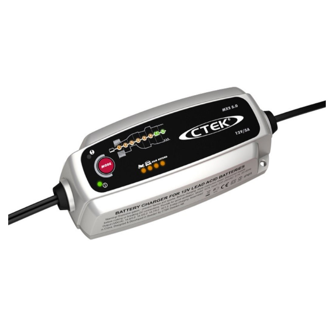 PUNJAČ AKUMULATORA MXS5.0 12V/5A CTEK