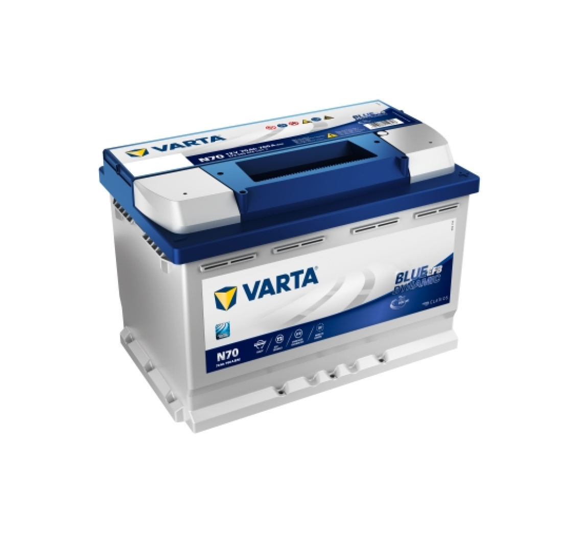 AKUMULATOR VARTA START/STOP BLUE DYNAMIC EFB 70 Ah D+ 