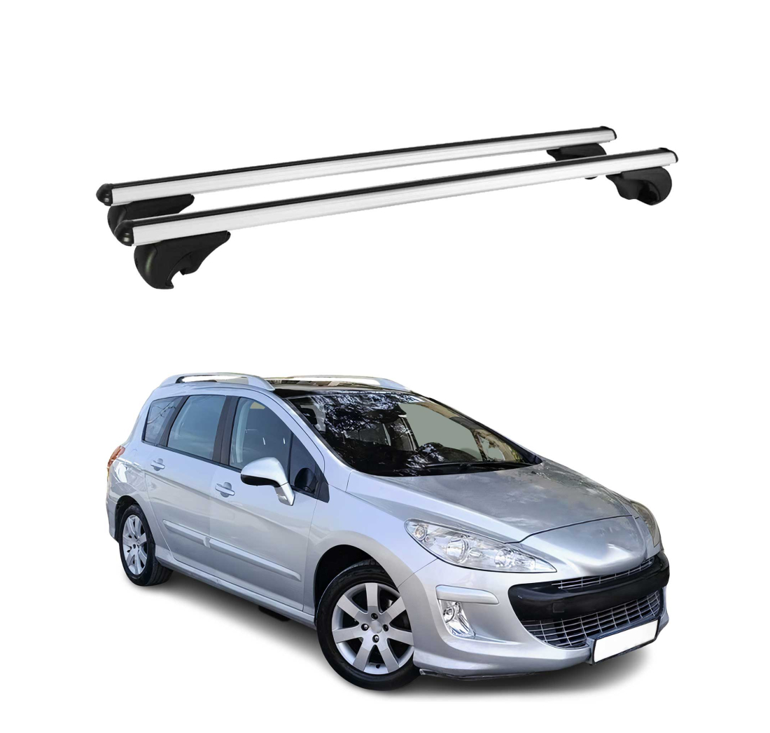 Krovni nosači PEUGEOT 308 SW 2008-2014 | aluminij | Molydon