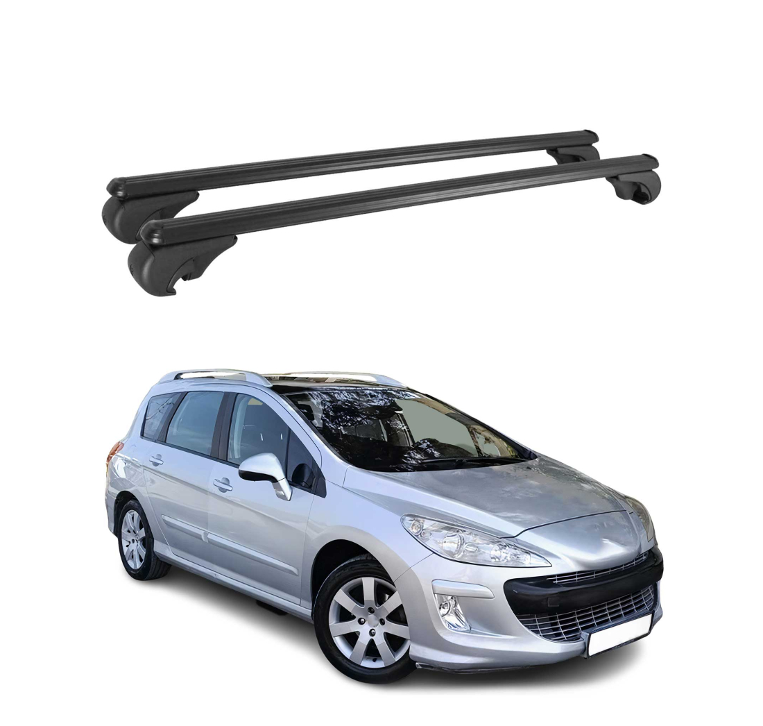 Krovni nosači PEUGEOT 308 SW 2008-2014 | aluminij | Molydon