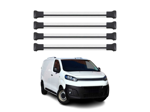Krovni nosači CITROËN JUMPY / SPACETOURER 2016- | aluminij | Molydon