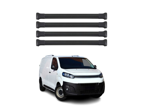 Krovni nosači CITROËN JUMPY / SPACETOURER 2016- | aluminij | Molydon