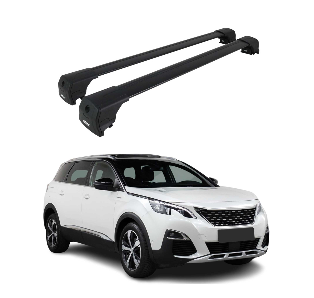 Krovni nosači PEUGEOT 5008 II 2017-2023 | aluminij | Molydon