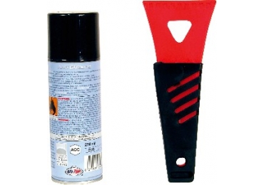 SPRAY ZA ODLEĐIVANJE STAKLA 200ml + STRUGAČ LEDA