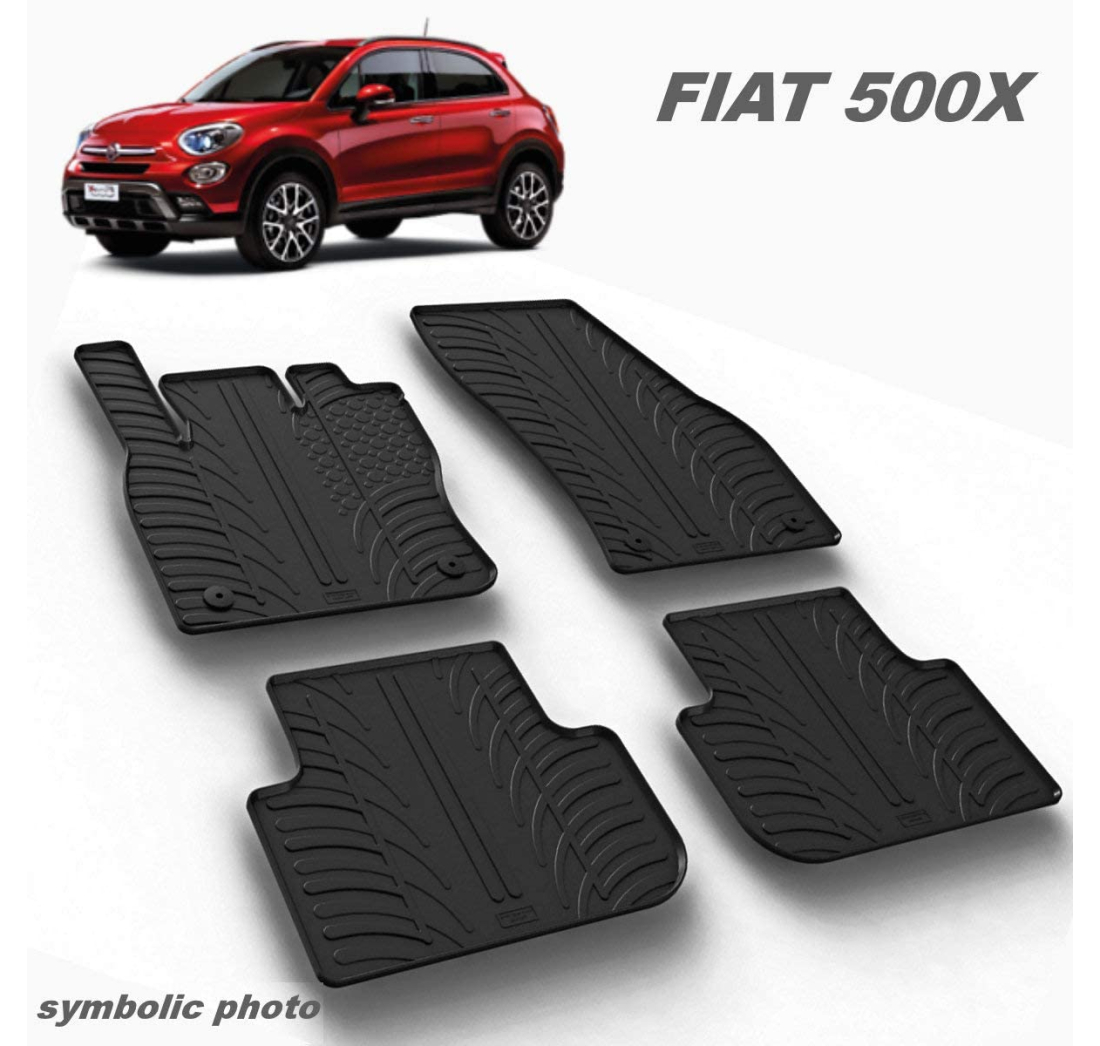 Tipski gumeni tepisi za Fiat: 500X 02.2015->