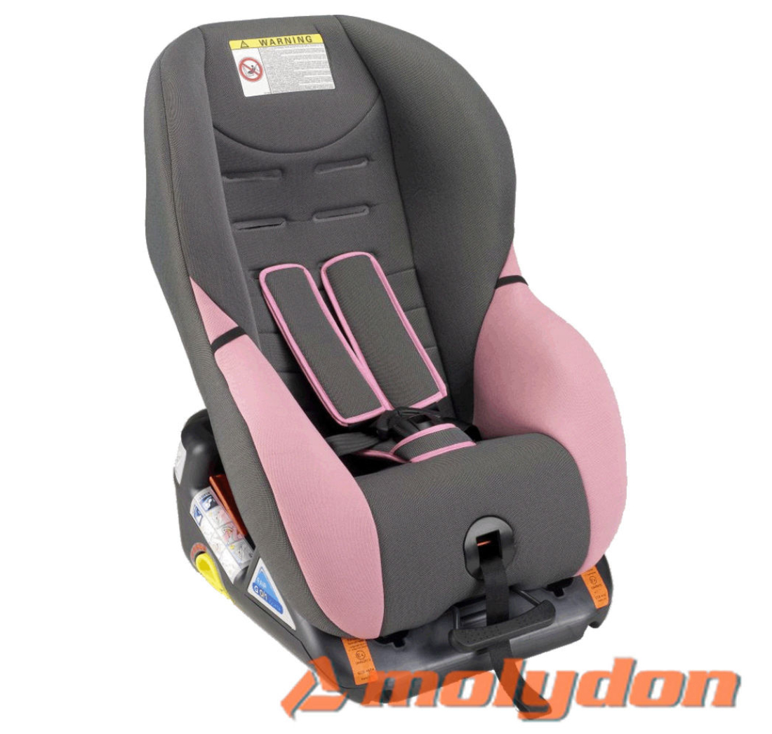 AUTOSJEDALICA BIMBOFIX 0-4god (do 18kg), roza/siva ISOFIX-RASPR