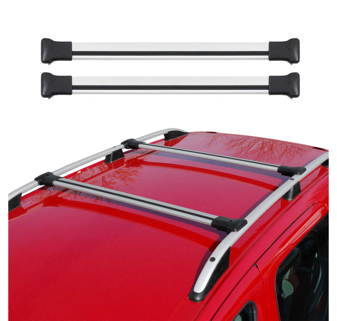 Krovni nosači RENAULT KANGOO 2004-2007 | aluminij | Molydon