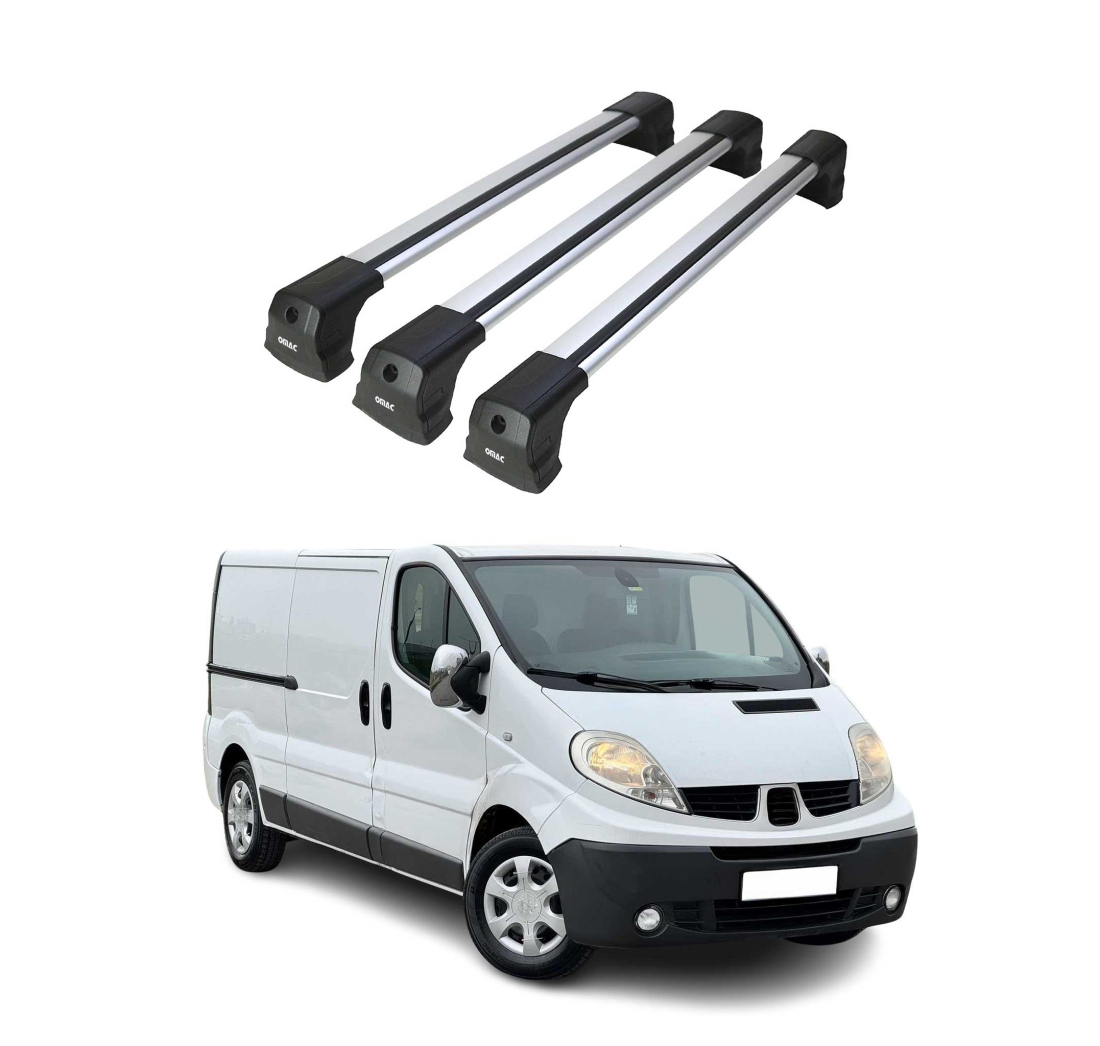 Krovni nosači RENAULT TRAFIC II 2001-2014 | aluminij | Molydon