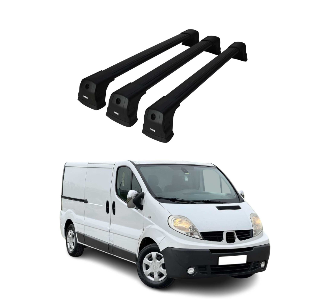 Krovni nosači RENAULT TRAFIC II 2001-2014 | aluminij | Molydon