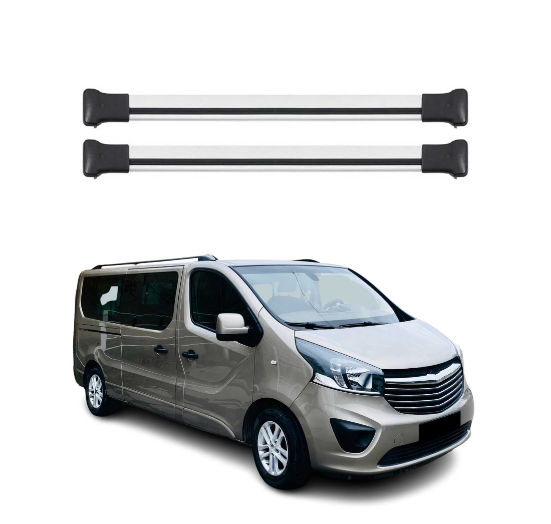 Krovni nosači OPEL VIVARO B 2014-2019 | aluminij | Molydon