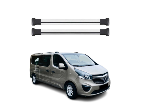 Krovni nosači OPEL VIVARO B 2014-2019 | aluminij | Molydon